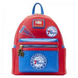 NBA Funko POP NBA + NBA Philadelphia 76ers Patch Icons Mini Backpack | UAE857345