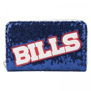 NFL Funko POP NFL + NFL Buffalo Bills Sequin Zip Around Wallet | UAE857447