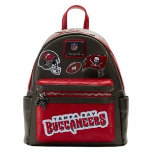 NFL Funko POP NFL + NFL Tamp Bay Buccaneers Patches Mini Backpack | UAE857436