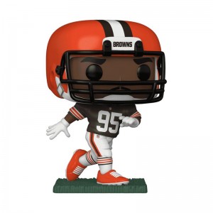 NFL Funko POP NFL + Pop! Myles Garrett (Home Uniform) | UAE857454