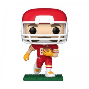 NFL Funko POP NFL + Pop! Travis Kelce (Running) (Red and White Uniform) | UAE857474