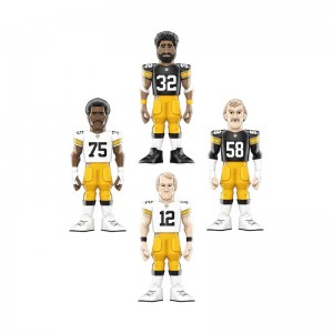 NFL Funko POP NFL + Vinyl GOLD 12" Pittsburgh Steelers 4-Pack | UAE857413
