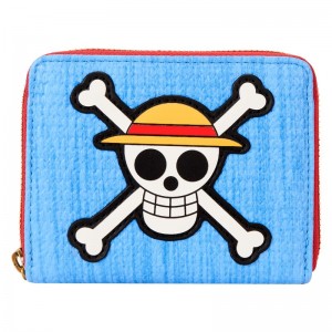 One Piece Funko POP One Piece + NYCC Limited Edition One Piece Luffy Jolly Roger Zip Around Wallet | UAE857493