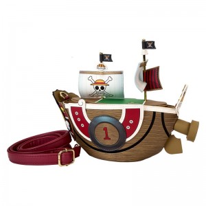 One Piece Funko POP One Piece + One Piece Thousand Sunny Ship Figural Crossbody Bag | UAE857483