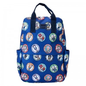 One Piece Funko POP One Piece + One Piece 25th Anniversary Straw Hat Pirates All-Over Print Nylon Full-Size Backpack | UAE857508