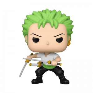 One Piece Funko POP One Piece + Pop! Roronoa Zoro (Two Sword Style) | UAE857497