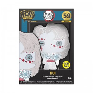 Pins Funko POP Demon Slayer + Pop! Pin Rui (Glow) | UAE853015