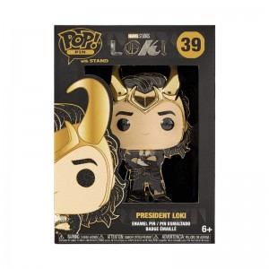 Pins Funko POP Marvel + Pop! Pin President Loki | UAE853000