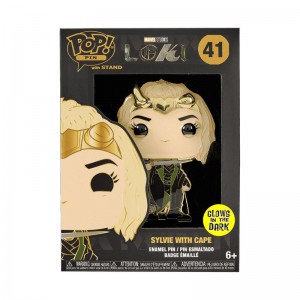 Pins Funko POP Marvel + Pop! Pin Sylvie with Cape (Glow) | UAE853002