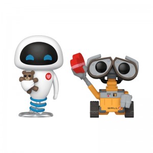 Pixar Funko POP Pixar + Pocket Pop! EVE & WALL-E (Valentine) 2-Pack | UAE857538