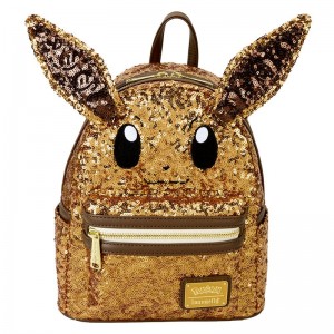 Pokémon Funko POP Pokémon + Pokémon Exclusive Eevee Sequin Cosplay Mini Backpack | UAE857566