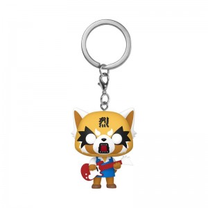 Pop! Funko POP Aggretsuko + Pop! Keychain Aggretsuko with Guitar | UAE853117