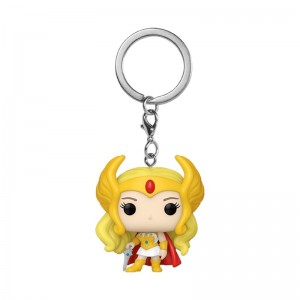 Retro Toys Funko POP Masters of the Universe + Pop! Keychain She-Ra (40th Anniversary) | UAE857629