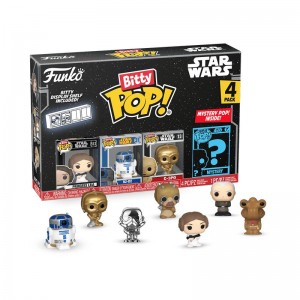 Star Wars Funko POP Star Wars + Bitty Pop! Star Wars 4-Pack Series 2 | UAE857772