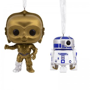 Star Wars Funko POP Star Wars + C-3P0 & R2-D2 Ornament | UAE857757
