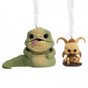 Star Wars Funko POP Star Wars + Jabba the Hutt & Salacious Crumb Ornament | UAE857713