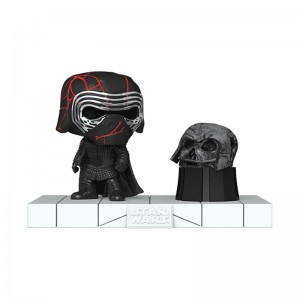 Star Wars Funko POP Star Wars + Pop! Deluxe Kylo Ren with Darth Vader's Helmet | UAE857711
