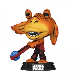 Star Wars Funko POP Star Wars + Pop! Jar Jar Binks with Boom Balls (Retro) | UAE857730