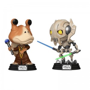 Star Wars Funko POP Star Wars + Pop! Jar Jar Binks vs. General Grievous 2-Pack | UAE857736