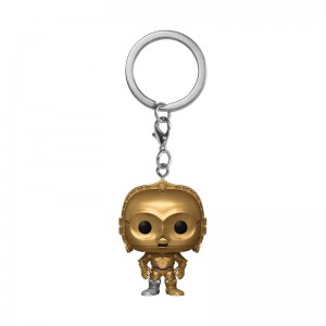 Star Wars Funko POP Star Wars + Pop! Keychain C-3PO | UAE857795