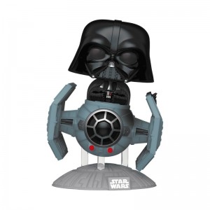 Star Wars Funko POP Star Wars + Pop! Rides Deluxe Darth Vader with Tie Advanced x1 Starfighter | UAE857712