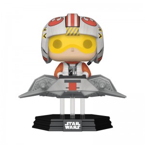Star Wars Funko POP Star Wars + Pop! Rides Super Deluxe Luke Skywalker in T-47 Airspeeder | UAE857751