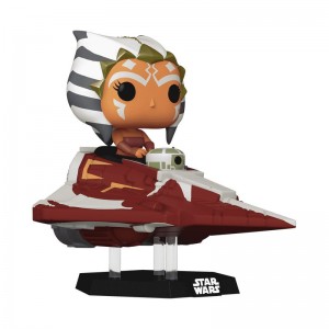 Star Wars Funko POP Star Wars + Pop! Rides Super Deluxe Ahsoka Tano in Delta 7 Jedi Starfighter | UAE857755