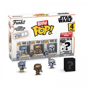 The Mandalorian Funko POP Star Wars + Bitty Pop! Star Wars The Mandalorian 4-Pack Series 1 | UAE857822