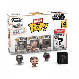 The Mandalorian Funko POP Star Wars + Bitty Pop! Star Wars The Mandalorian 4-Pack Series 2 | UAE857823
