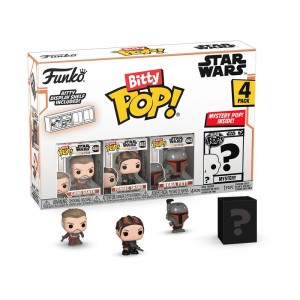 The Mandalorian Funko POP Star Wars + Bitty Pop! Star Wars The Mandalorian 4-Pack Series 3 | UAE857824