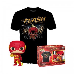 Vetement Funko POP DC Comics + Pop! & Tee The Flash (Glow) | UAE852775